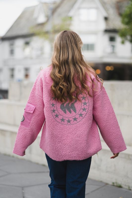 Nini Half Zip Pink 