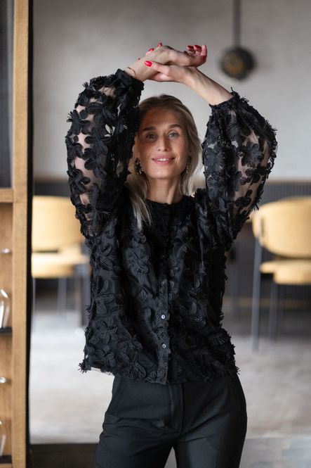 Hovedbilde Karly LS Shirt Black 