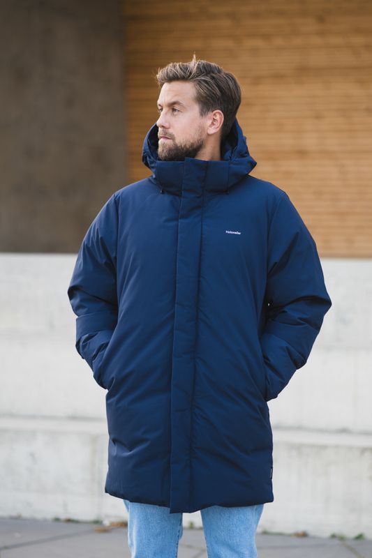 Lom Light Down Jacket Dark Navy 