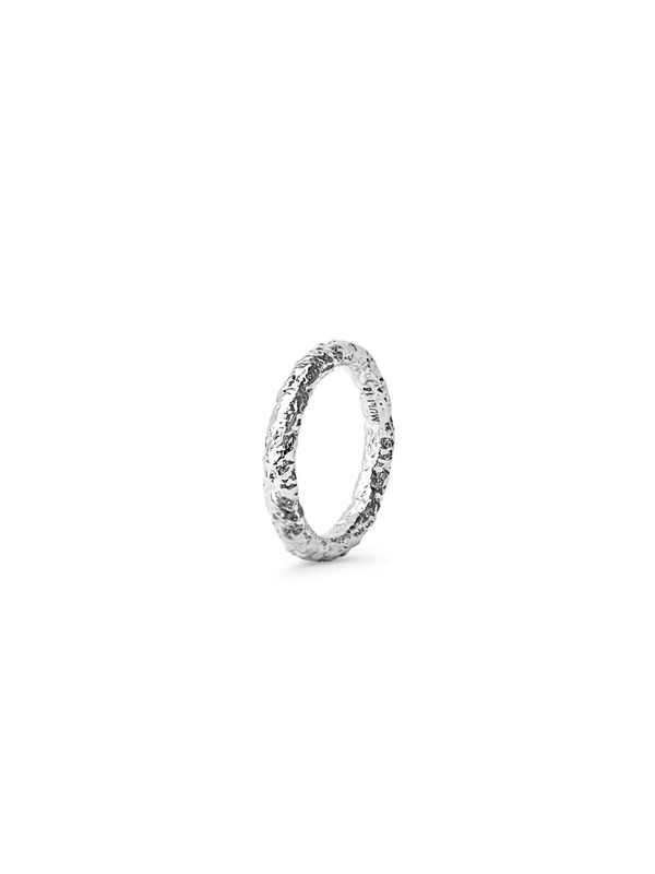 Textured Ring Silver 