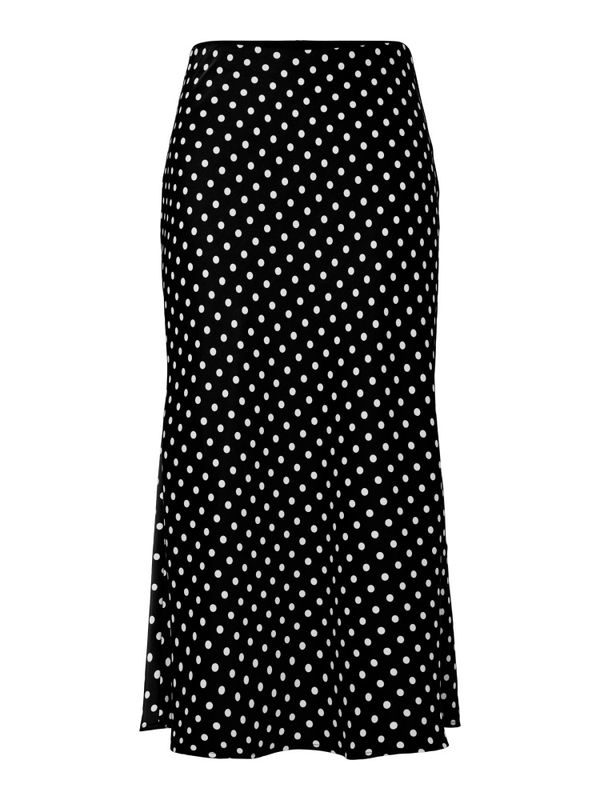 Pella HW Midi Skirt Black Small Birch Dots 