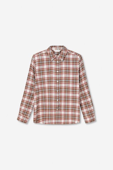 Hovedbilde Joan Flannel Shirt Red Check 