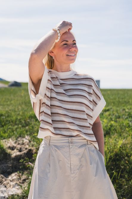 Hovedbilde Belisia Pullover French Oak Stripe