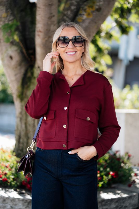 Gida Vincent Jacket Cabernet 