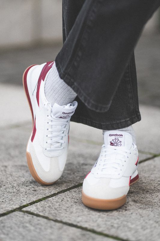 Campio XT White/Burgundy/Gum 