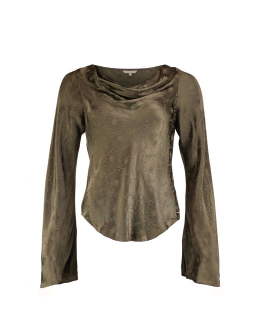 Hovedbilde Jacquard Drape Top Forest 