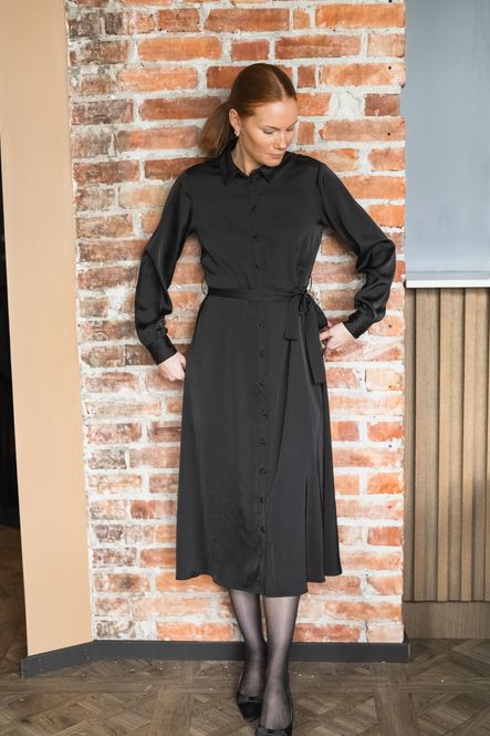 Hovedbilde Trine Shirt Dress Black 