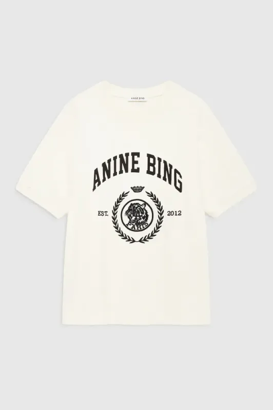 Jaylin Tee Collegiate Cream 
