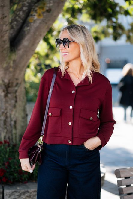 Hovedbilde Gida Vincent Jacket Cabernet 