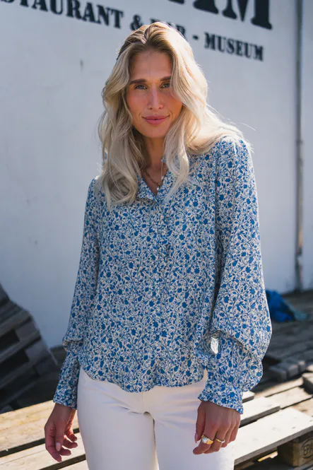 Hovedbilde Astrid Shirt Q Harbor Flower 