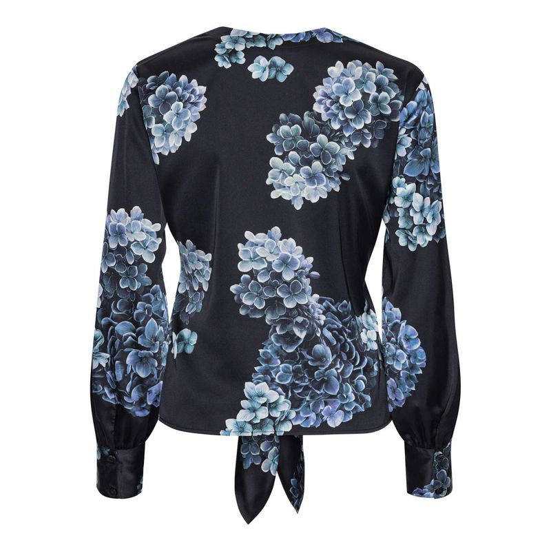 Blair Blouse Hydrangea