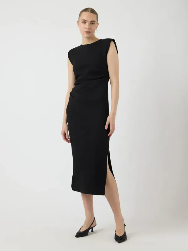 Pina SL Long Dress Black 