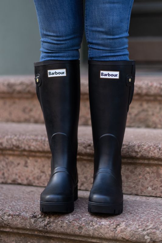 Leighton Tall Welly Black