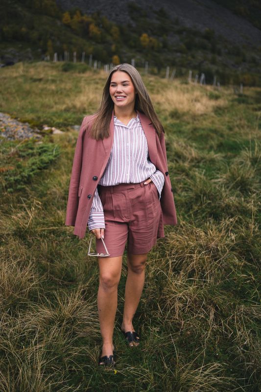 Daria Shorts Terracotta 