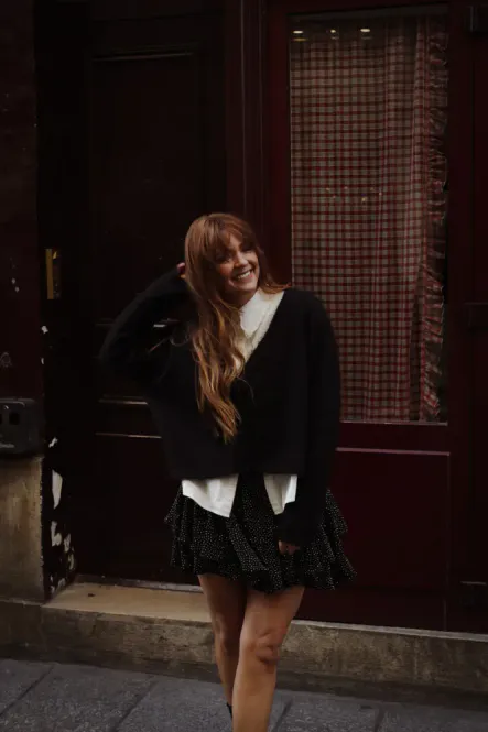 Hovedbilde Boxy Cardi Sweater Black 