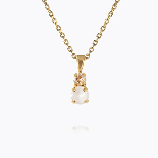 Hovedbilde Leah Necklace Gold Electric White Combo 