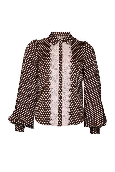 Hovedbilde Satin Shirt Blush Dots 