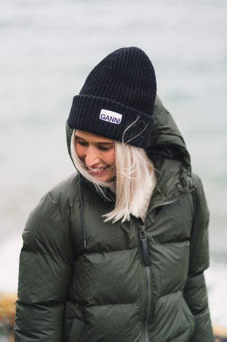 Structured Rib Beanie Brazilian Sand - Vakre Vene