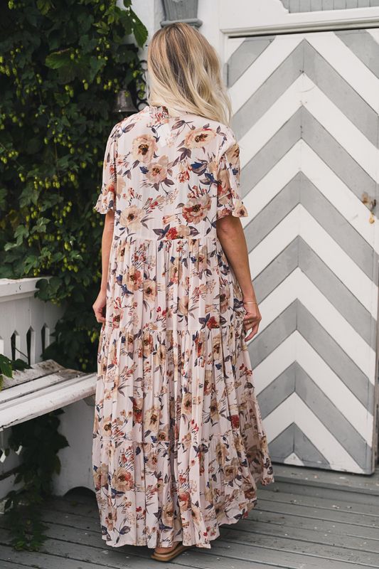 Ambrosia Long Floral Grace