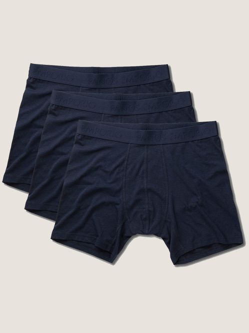 Hovedbilde 3pk Base Bamboo Boxer Navy 