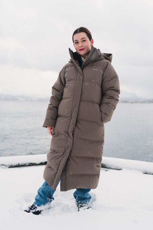 Glittertind Down Jacket Taupe 