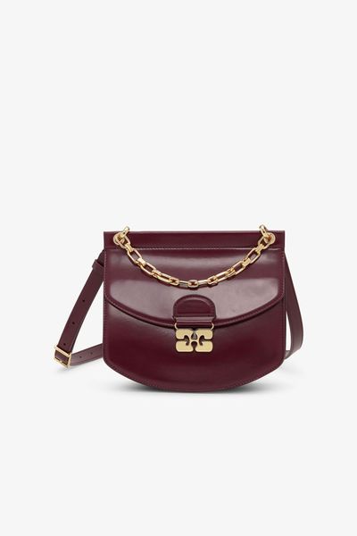 Bilde av Apo-G Bag Small Box Chain Tawny Port 