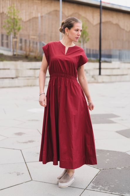 Hovedbilde Wiliane SL Dress Rhubarb