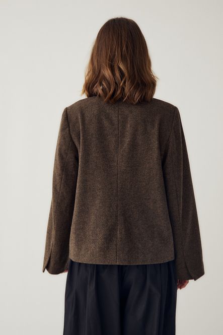 Hovedbilde Monique Blazer Tobacco Melange 