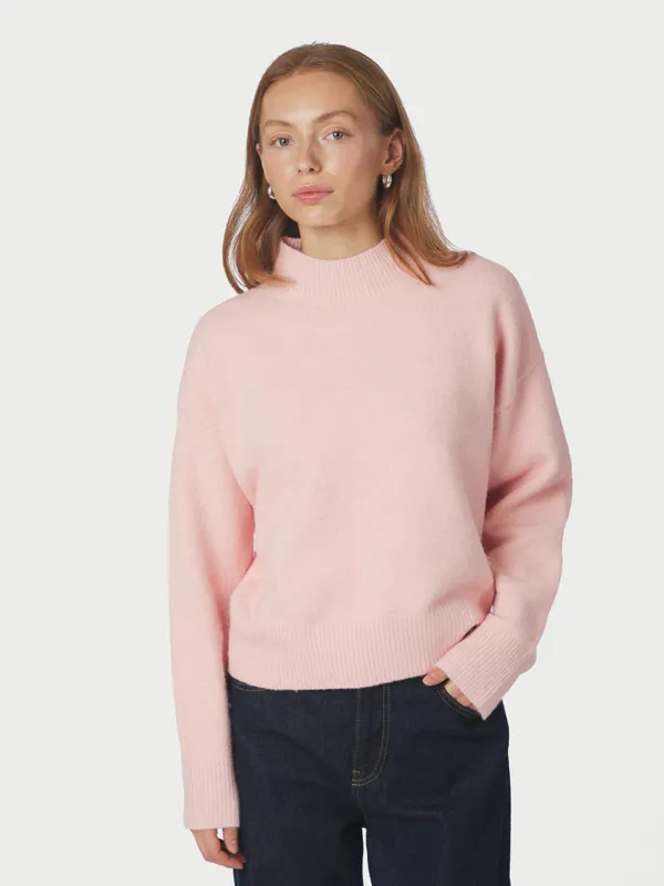 Paulina Knit Blouse Light Pink 