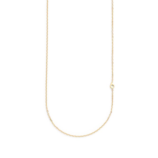 Hovedbilde Small Number Necklace Gold - 40L - 6