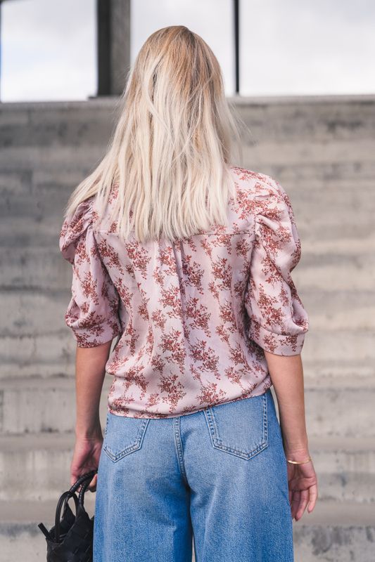 Roella Wild Rose Blouse Dusty Rose 