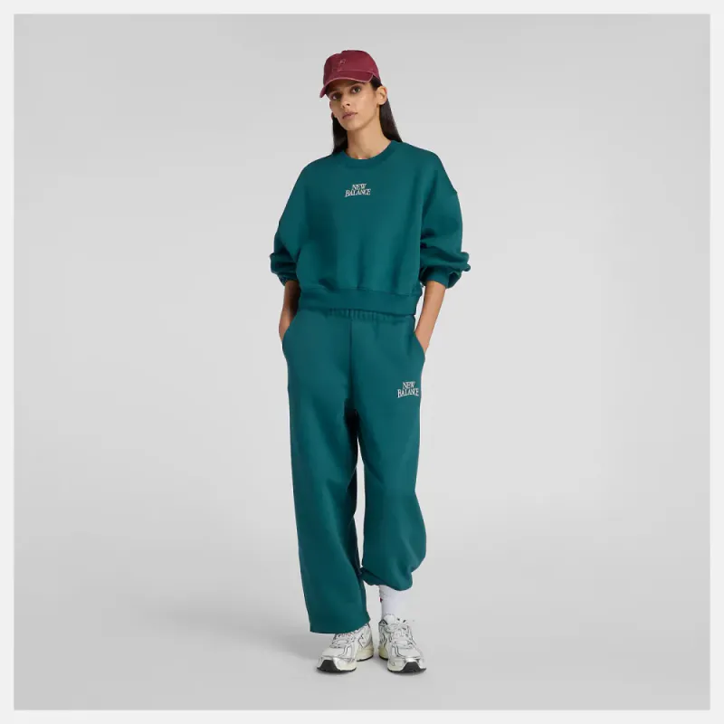 Trackside Fleece Crew Medusa Green 