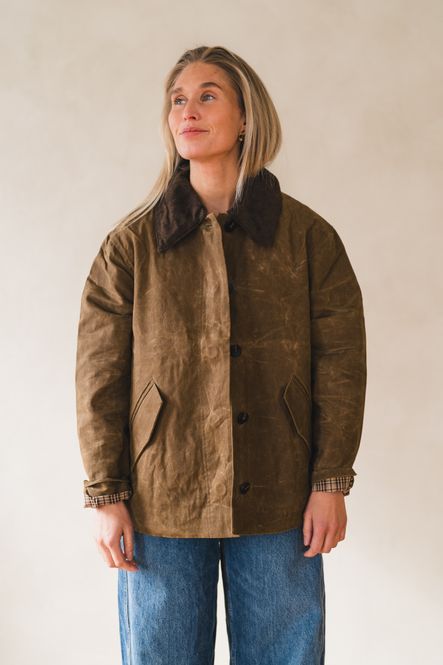 Hovedbilde Diana Short Jacket Light Brown 