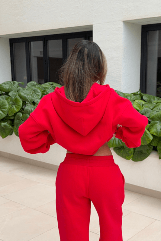 SÒL Zip Hoodie Pomegranate 