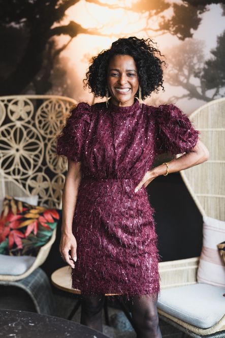 Hovedbilde Ilza 2/4 Sequin Dress Port Royale 