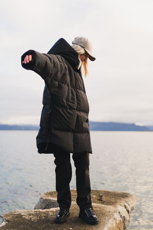 Spitsbergen Down Coat Black 