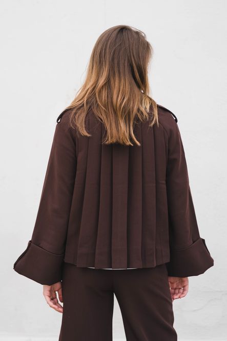 Hovedbilde Avenue Trenchcoat Cocoa Brown 