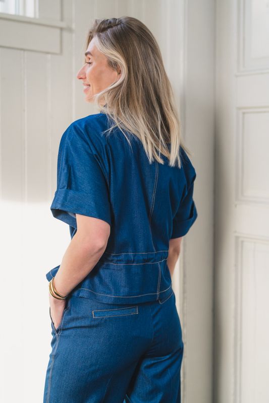 Terry Vest Navy 
