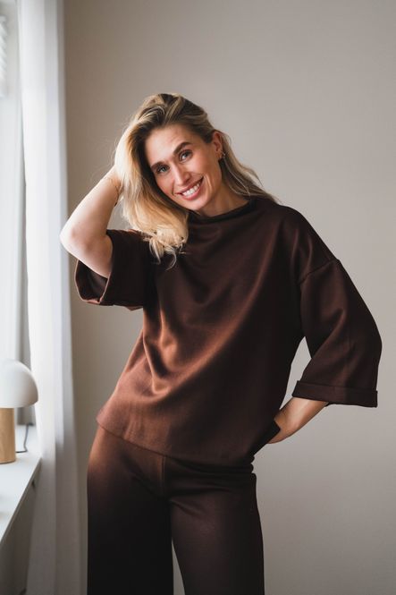 Hovedbilde Elle Top Cocoa Brown 