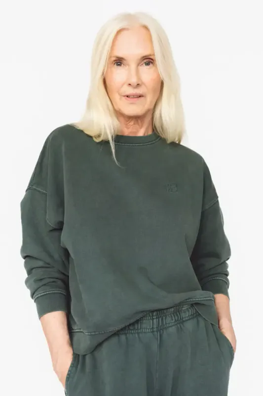 Mara Sweatshirt Dark Green