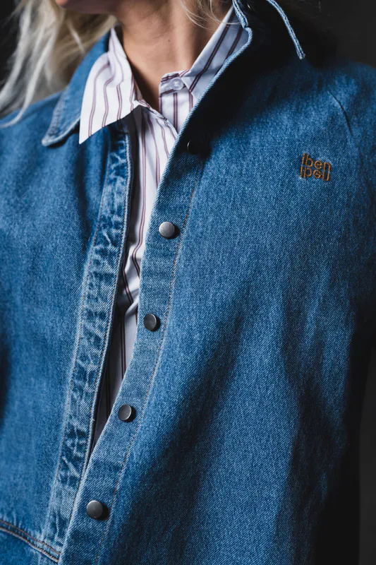Reign Denim Overshirt M.Blue 