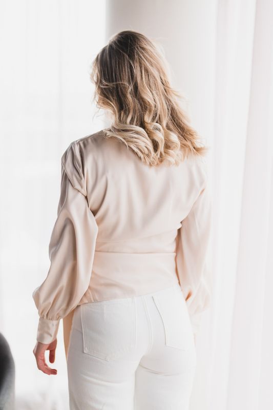 Ines Blouse Ivory 