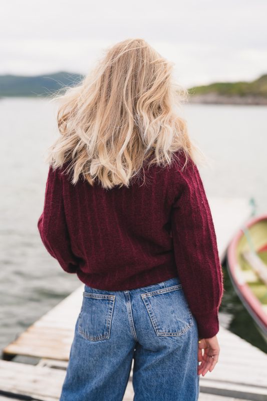 Mira Amalie Pullover Choco Truffle 