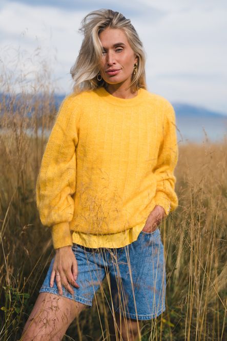 Hovedbilde Mira Amalie Pullover Mimosa 