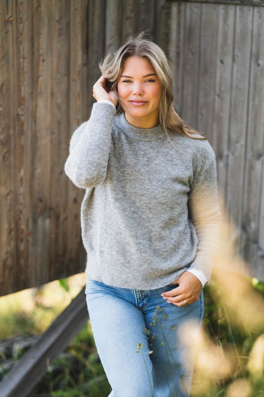 Anour o-n 7355 Grey Melange 