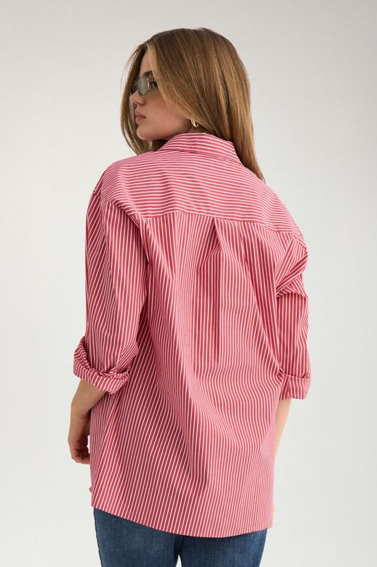 Nupaloma Bow Shirt Goji Berry 