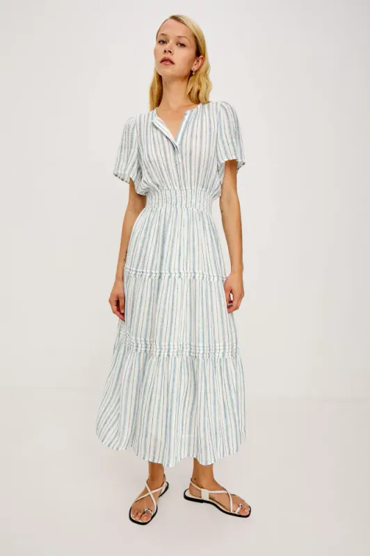 Cannes Dress Windward Stripe