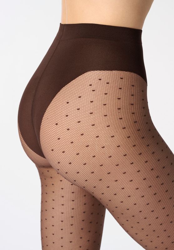 Plumetis Tights 30 Moka 
