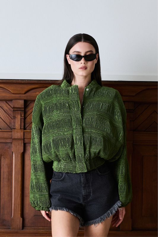 Wave Bomber Leaf Green 