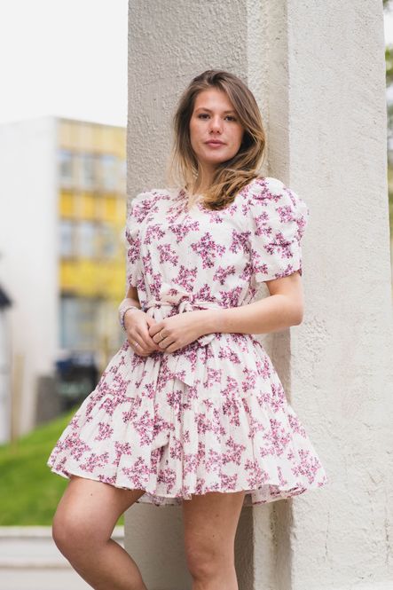 Hovedbilde Annitas Starling Flower Dress Fuchsia